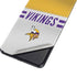 NFL Minnesota Vikings White Striped Galaxy S21 Plus 5G Skin