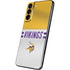 NFL Minnesota Vikings White Striped Galaxy S22 Plus Skin