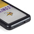 NFL Minnesota Vikings White Striped Galaxy S23 Plus Waterproof Case