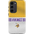 NFL Minnesota Vikings White Striped Galaxy S23 Pro Case