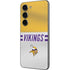 NFL Minnesota Vikings White Striped Galaxy S23 Skin