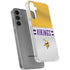 NFL Minnesota Vikings White Striped Galaxy S24 Plus Clear Case