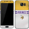 NFL Minnesota Vikings White Striped Galaxy S7 Skin