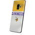 NFL Minnesota Vikings White Striped Galaxy S9 Skin