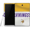 NFL Minnesota Vikings White Striped Samsung Galaxy Tab Skin