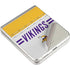 NFL Minnesota Vikings White Striped Galaxy Z Flip3 5G Skin