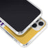 NFL Minnesota Vikings White Striped iPhone 11 Pro Clear Case