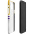 NFL Minnesota Vikings White Striped iPhone 12 Mini Lite Case