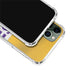 NFL Minnesota Vikings White Striped iPhone 12 Pro Clear Case