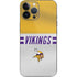 NFL Minnesota Vikings White Striped iPhone 13 Pro Max Skin