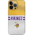 NFL Minnesota Vikings White Striped iPhone 13 Pro Skin