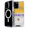 NFL Minnesota Vikings White Striped iPhone 15 Pro Max MagSafe Case
