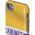 NFL Minnesota Vikings White Striped iPhone SE (2nd & 3rd Gen) Pro Case