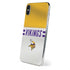 NFL Minnesota Vikings White Striped iPhone XS Max Skin