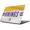 NFL Minnesota Vikings White Striped Apple MacBook Skin