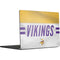NFL Minnesota Vikings White Striped MacBook Air 15 in (2023) Skin