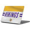 NFL Minnesota Vikings White Striped Apple MacBook Pro 13-inch Skin
