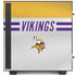 NFL Minnesota Vikings White Striped NZXT H510 Compact ATX Mid-Tower Case Skin