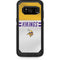NFL Minnesota Vikings White Striped Otterbox Commuter Galaxy Skin