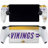 NFL Minnesota Vikings White Striped PlayStation Portal Remote Player Skin