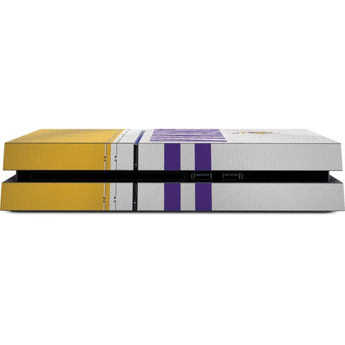 NFL Minnesota Vikings White Striped PS4 Console Skin