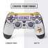 NFL Minnesota Vikings White Striped PS4 Controller Skin