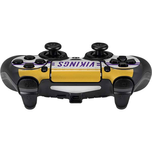 NFL Minnesota Vikings White Striped PS4/PC SCUF Impact Controller Skin