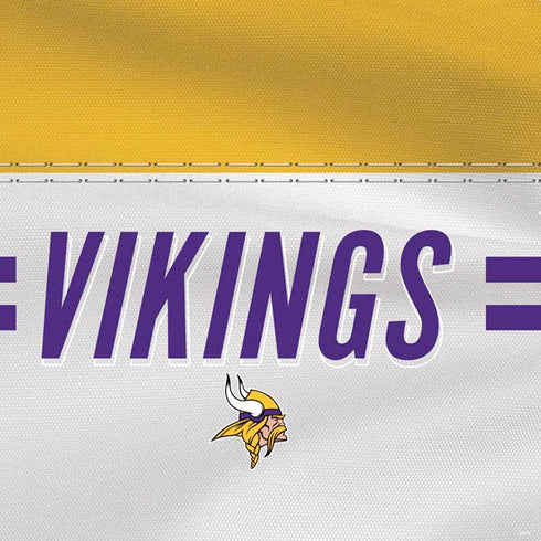 NFL Minnesota Vikings White Striped PS4 Pro/Slim Controller Skin