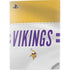 NFL Minnesota Vikings White Striped PS5 Digital Edition Console Skin