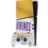 NFL Minnesota Vikings White Striped PS5 Slim Digital Edition Bundle Skin