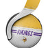 NFL Minnesota Vikings White Striped PULSE 3D Wireless Headset for PS5 Skin