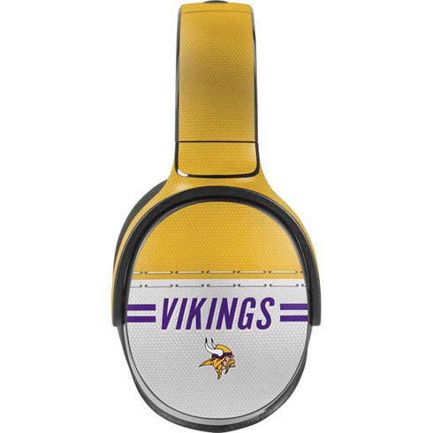 NFL Minnesota Vikings White Striped Skullcandy Venue Skin