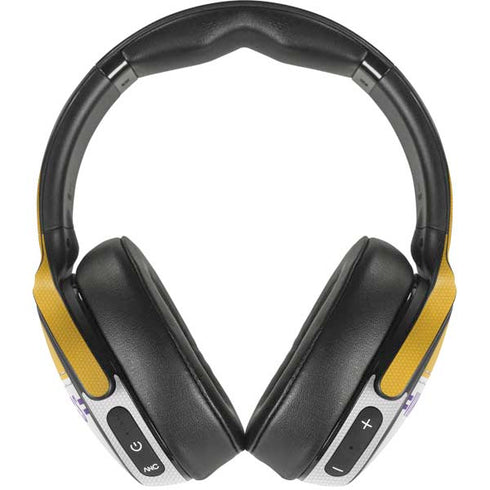 NFL Minnesota Vikings White Striped Skullcandy Venue Skin