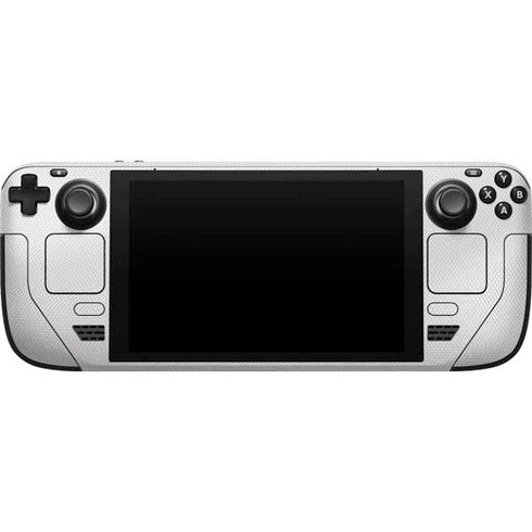 NFL Minnesota Vikings White Striped Steam Deck Handheld Gaming Computer Skin