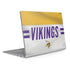 NFL Minnesota Vikings White Striped Surface Book 2 13.5in Skin