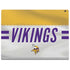 NFL Minnesota Vikings White Striped Surface Book 2 13.5in Skin