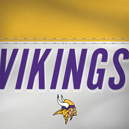 NFL Minnesota Vikings White Striped Surface Book 2 13.5in Skin
