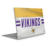 NFL Minnesota Vikings White Striped Surface Book 2 15in Skin