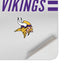 NFL Minnesota Vikings White Striped Surface Duo Skin