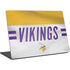 NFL Minnesota Vikings White Striped Surface Laptop 4 15in Skin