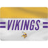 NFL Minnesota Vikings White Striped Surface Laptop Studio Skin