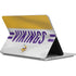 NFL Minnesota Vikings White Striped Surface Laptop Studio Skin