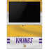 NFL Minnesota Vikings White Striped Surface Pro 6 Skin