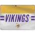 NFL Minnesota Vikings White Striped Surface Pro 8 Skin