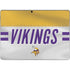 NFL Minnesota Vikings White Striped Surface Pro 9 Skin