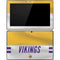 NFL Minnesota Vikings White Striped Surface Pro Tablet Skin