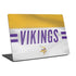 NFL Minnesota Vikings White Striped Universal Laptop 12in (9.8 x 6.8in) Skin