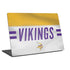 NFL Minnesota Vikings White Striped Universal Laptop 14in (11.4 x 8.2in) Skin