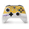 NFL Minnesota Vikings White Striped Xbox One S Controller Skin
