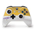 NFL Minnesota Vikings White Striped Xbox One S Controller Skin